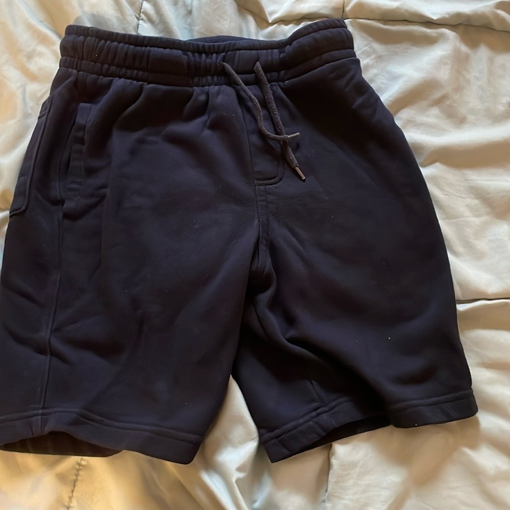 Dark blue soft shorts kids